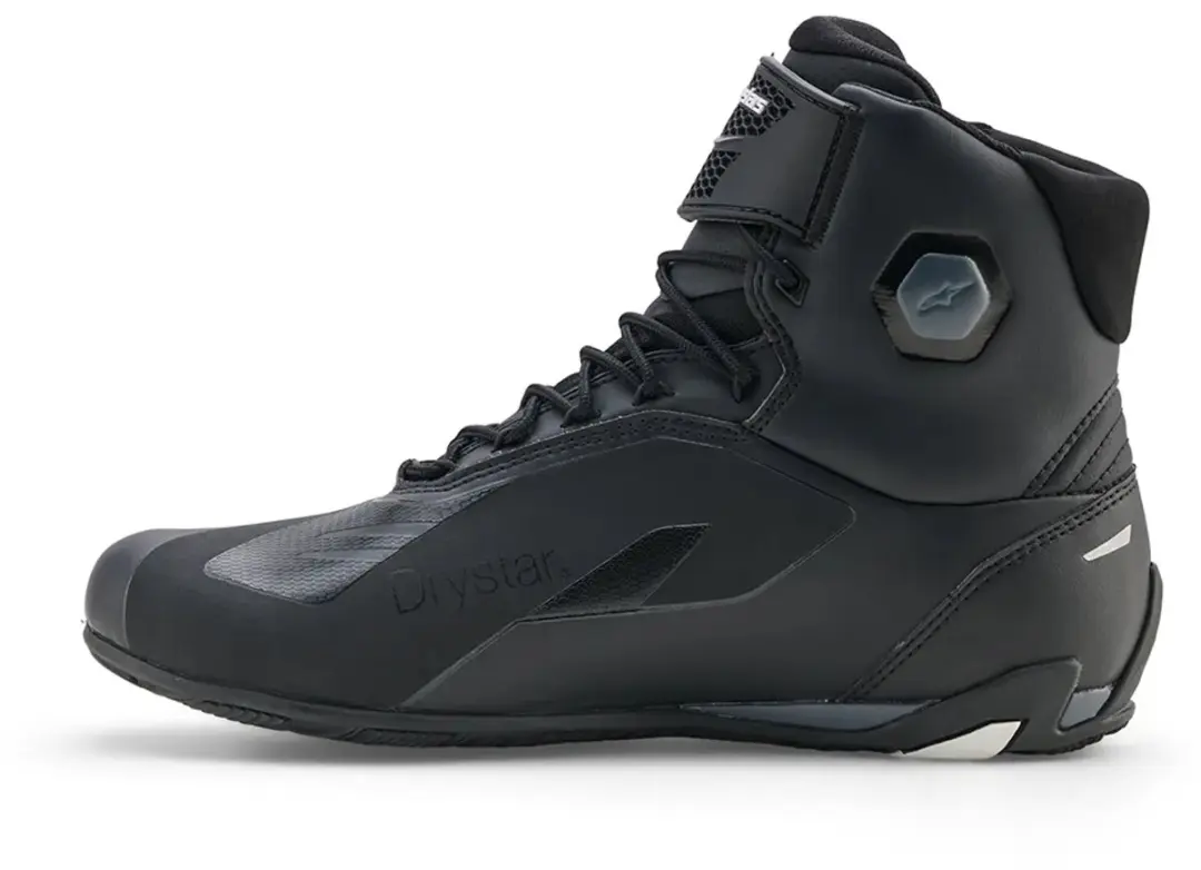 Alpinestars Faster 4 Drystar Motorschapschoenen - Zwart/wit/grijs
