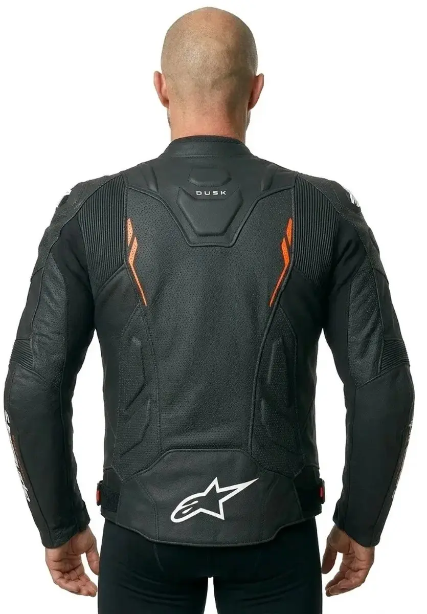 Alpinestars Dusk Airflow Lederen Jas - Zomer - Maat 52