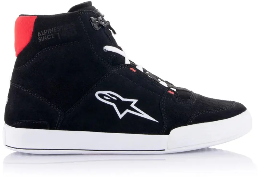 Alpinestars Chrome Motorschoenen - 48/49 - Zwart/Rood/Wit