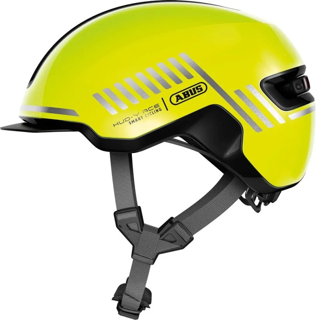 ABUS HUD-Y Fietshelm - Geel - 51-55cm - 280g
