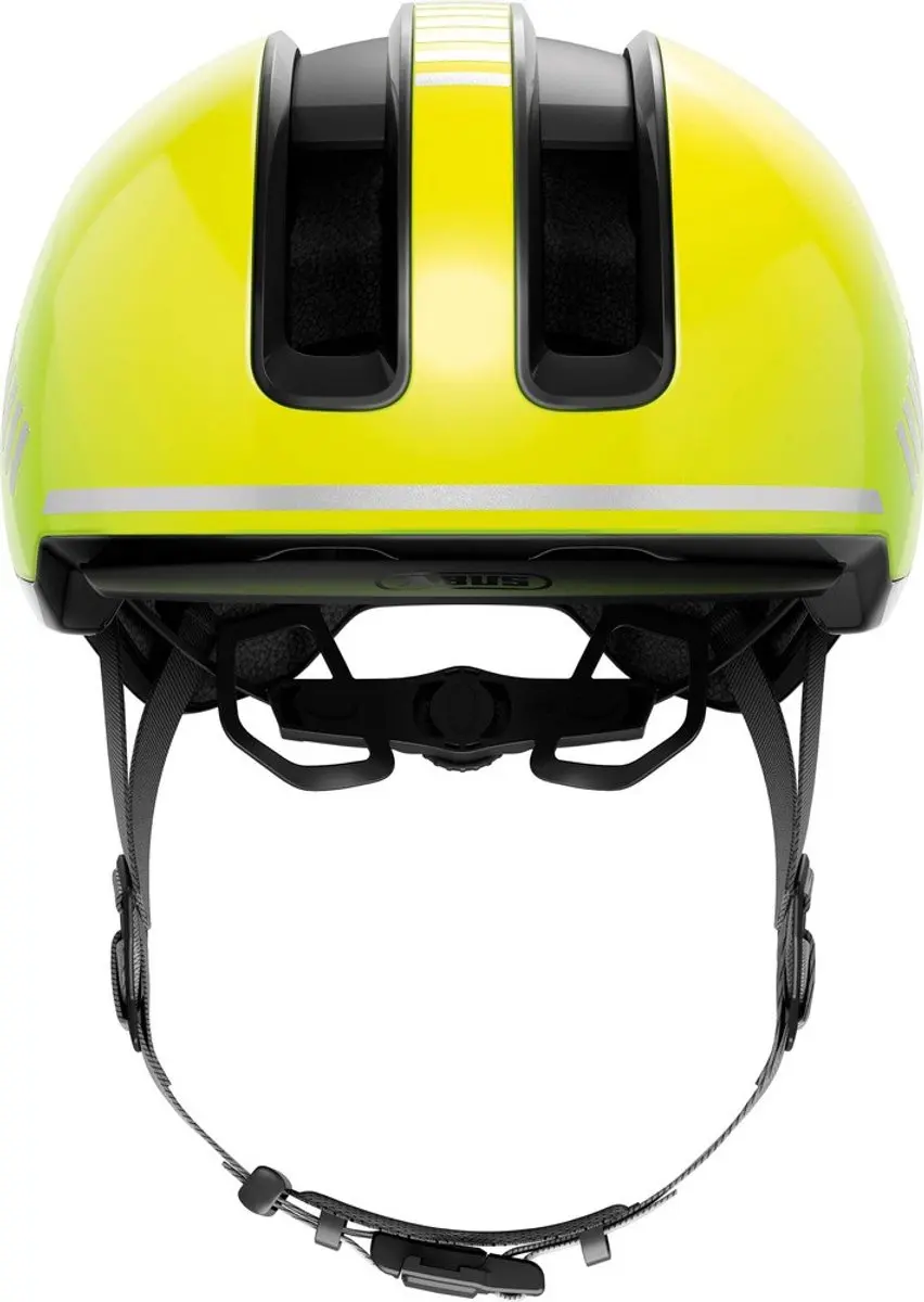 ABUS HUD-Y Fietshelm - Geel - 51-55cm - 280g