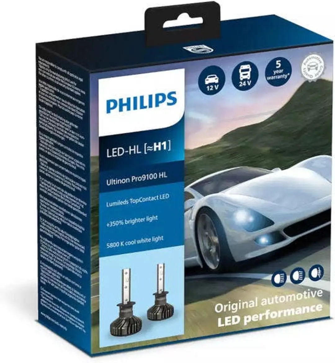 Philips Ultinon Pro9100 LED-HL H1 Set LUM11258U91X2