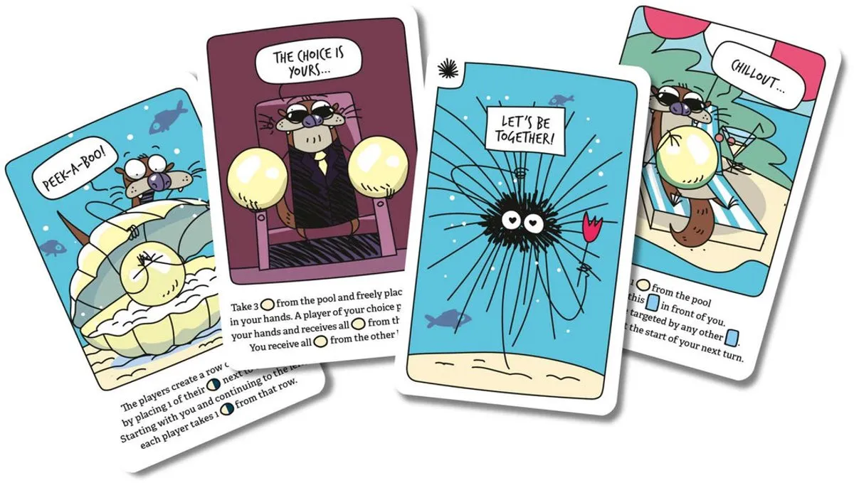Asmodee Otters Kaartspel Tactisch - 3-5 Spelers