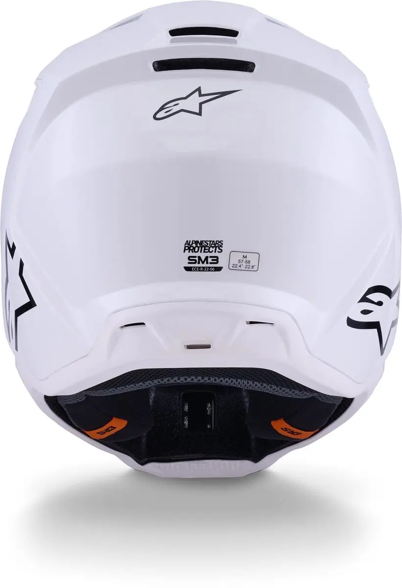 Alpinestars S-M3 Crosshelm - XXL - Wit