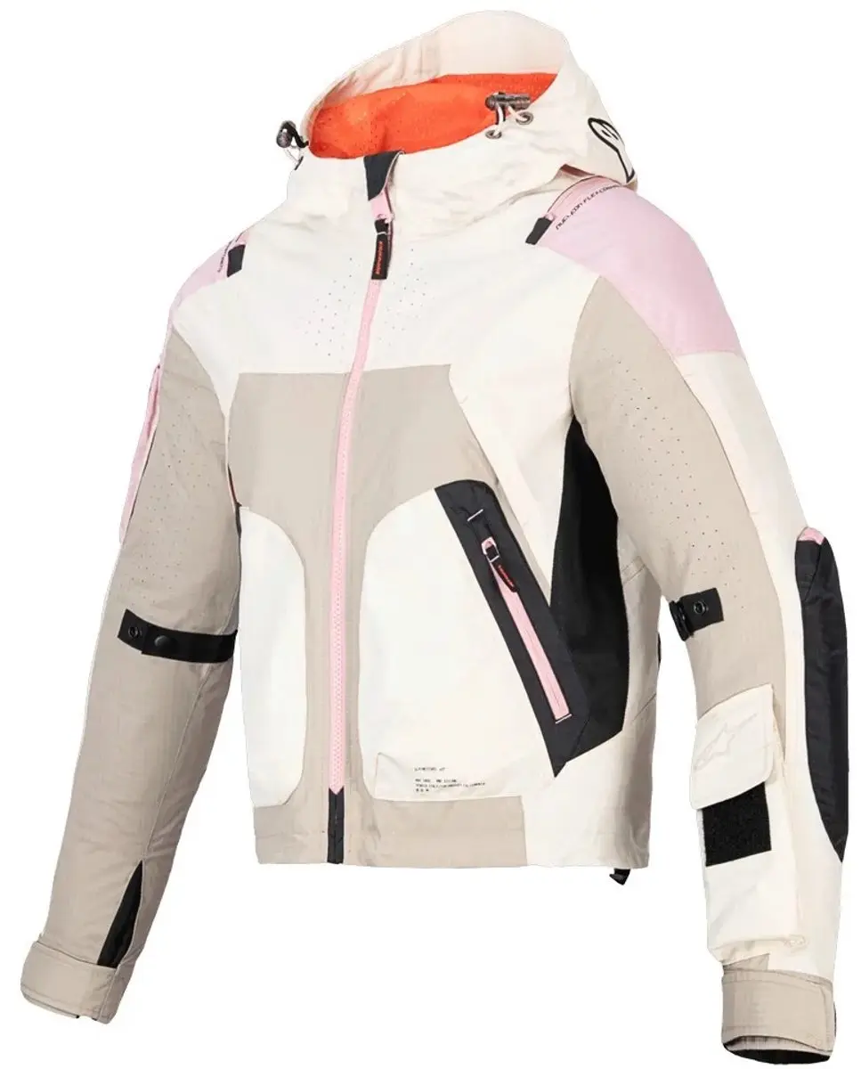 Alpinestars Molly Air Motorjas - Roze Beige - XXS