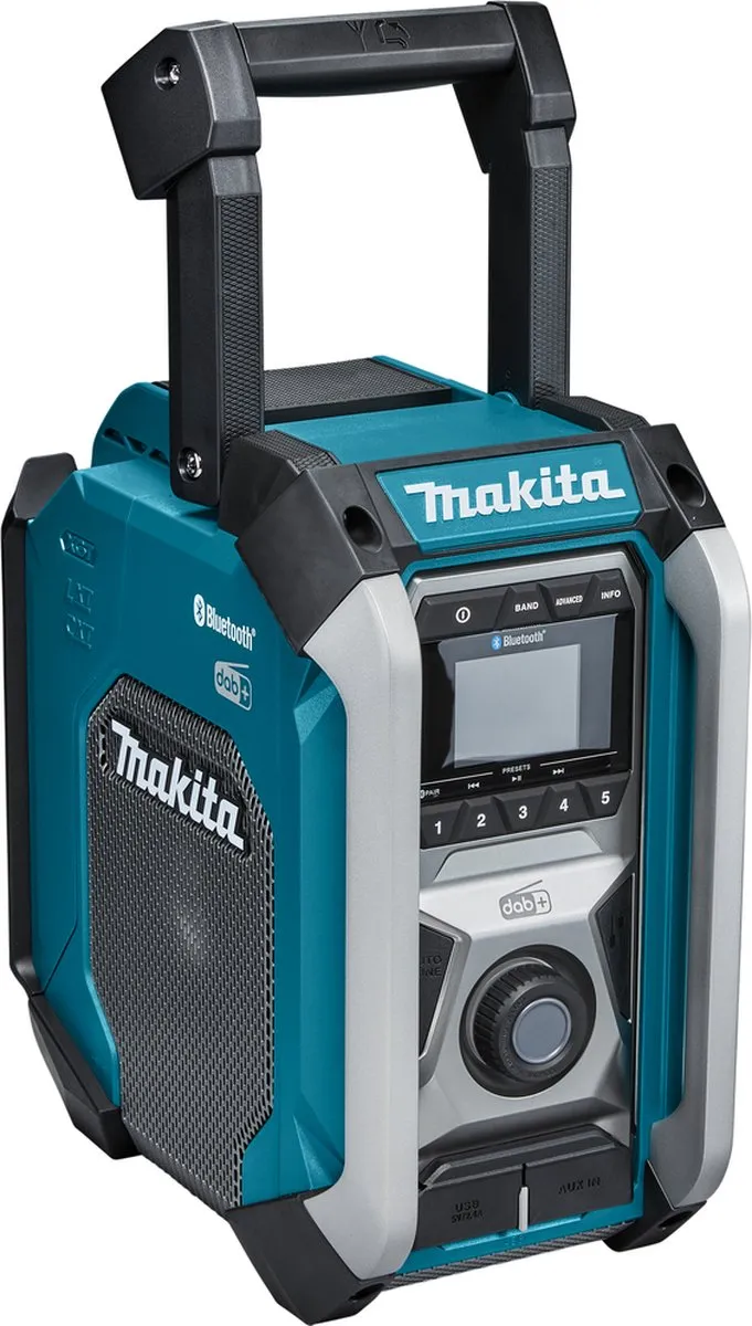 Makita MR007GZ Bouwradio - Blauw