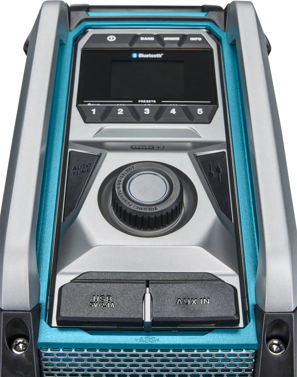 Makita MR007GZ Bouwradio - Blauw