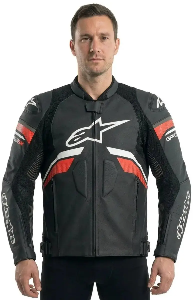 Alpinestars GP Plus R V3 Rideknit - Maat 50 - Zwart/Wit/Rood