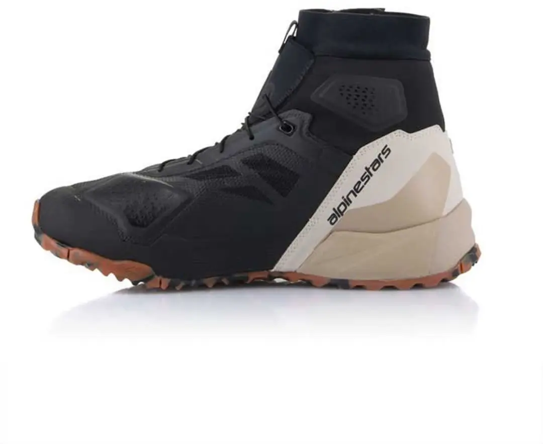 Alpinestars CR-1 Schoenen - US 8.5 - Zwart/Lichtbruin