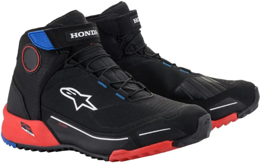Alpinestars Honda Cr-X Drystar Rijdschoenen - Zwart/Blauw/Rood