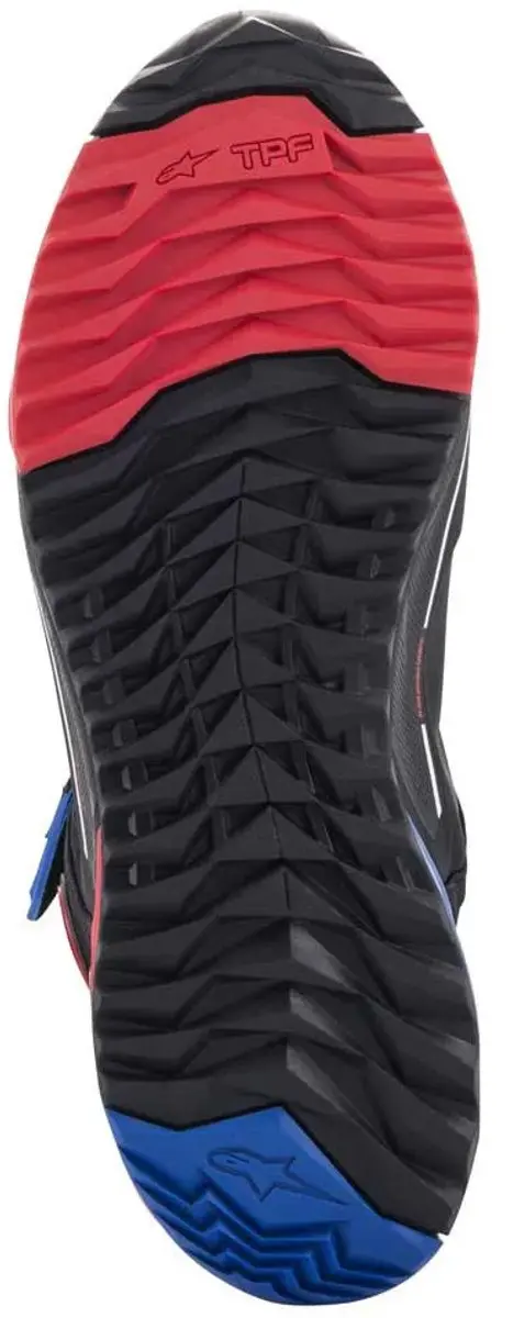 Alpinestars Honda Cr-X Drystar Rijdschoenen - Zwart/Blauw/Rood