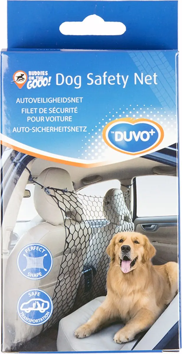 Duvo Duvoplus Autoveiligheidsnet 86x64cm - 28144