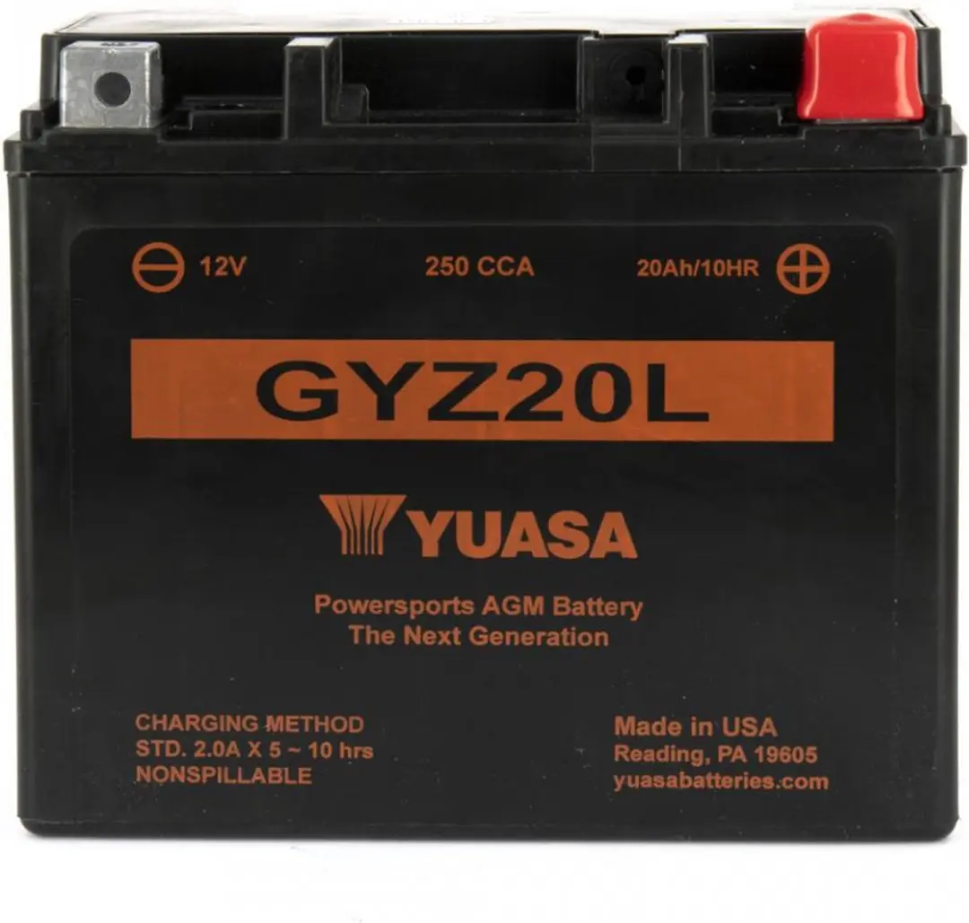 Yuasa GYZ20HL Accu 12V 20Ah - Honda Gold Wing 1800