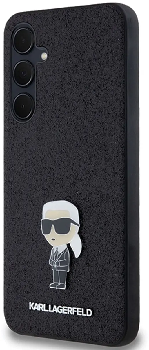 Karl Lagerfeld Samsung Galaxy A55 Hardcase - Zwart