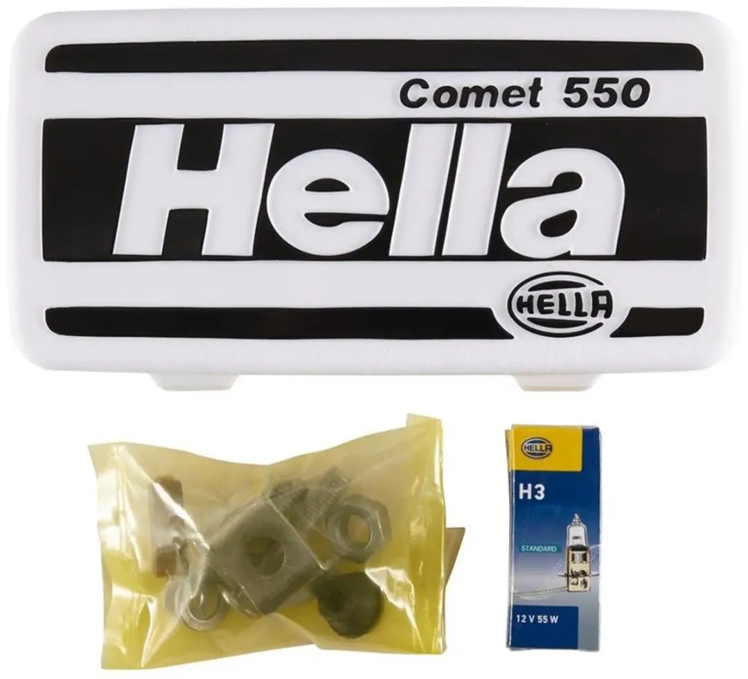 Hella Comet 550/8 Verstraler H3 - Zwart - afbeelding 6 van 6