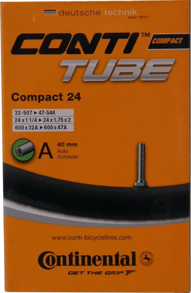 Continental Binnenband 24" 32-507/47-544 - Zwart