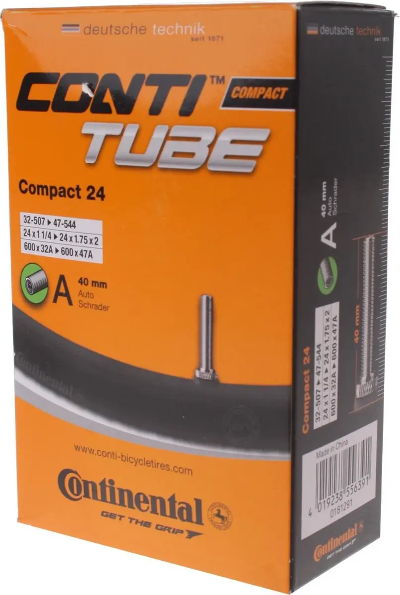 Continental Binnenband 24" 32-507/47-544 - Zwart