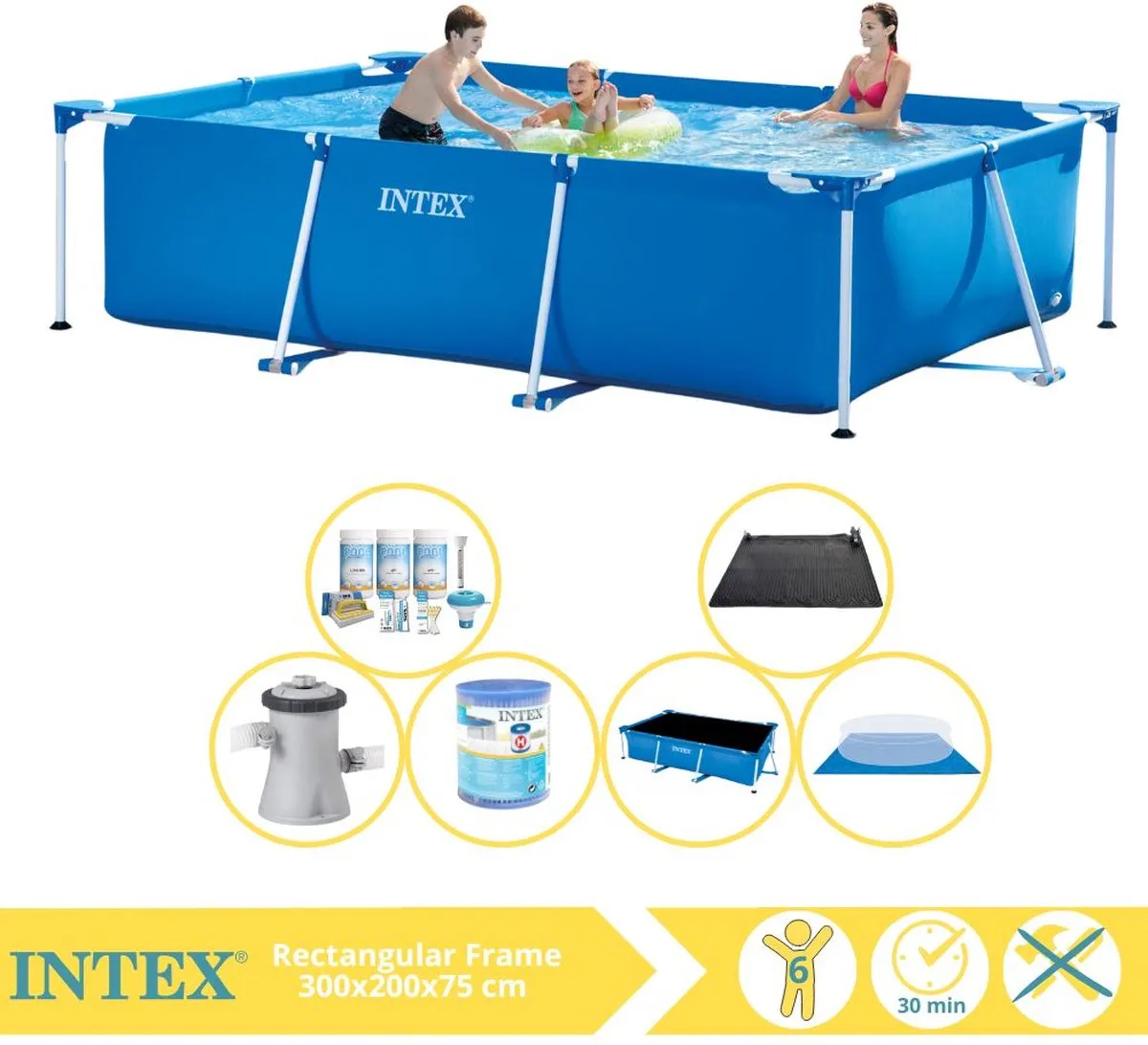 Intex 28272NP Opzetzwembad 300x200x75cm