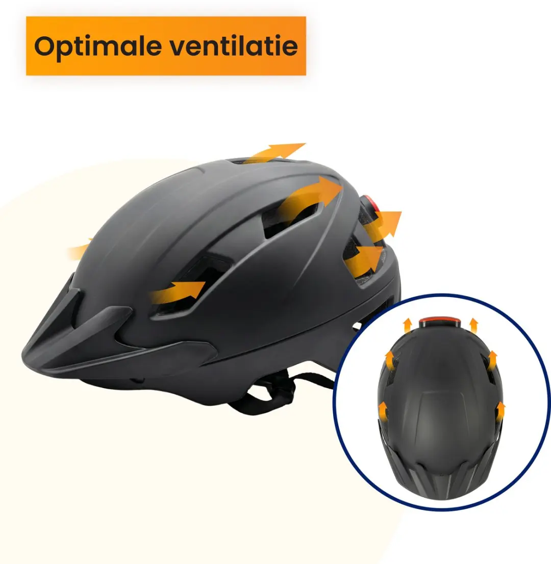 R2B Speed Pedelec Helm S - 51-55cm - Zwart