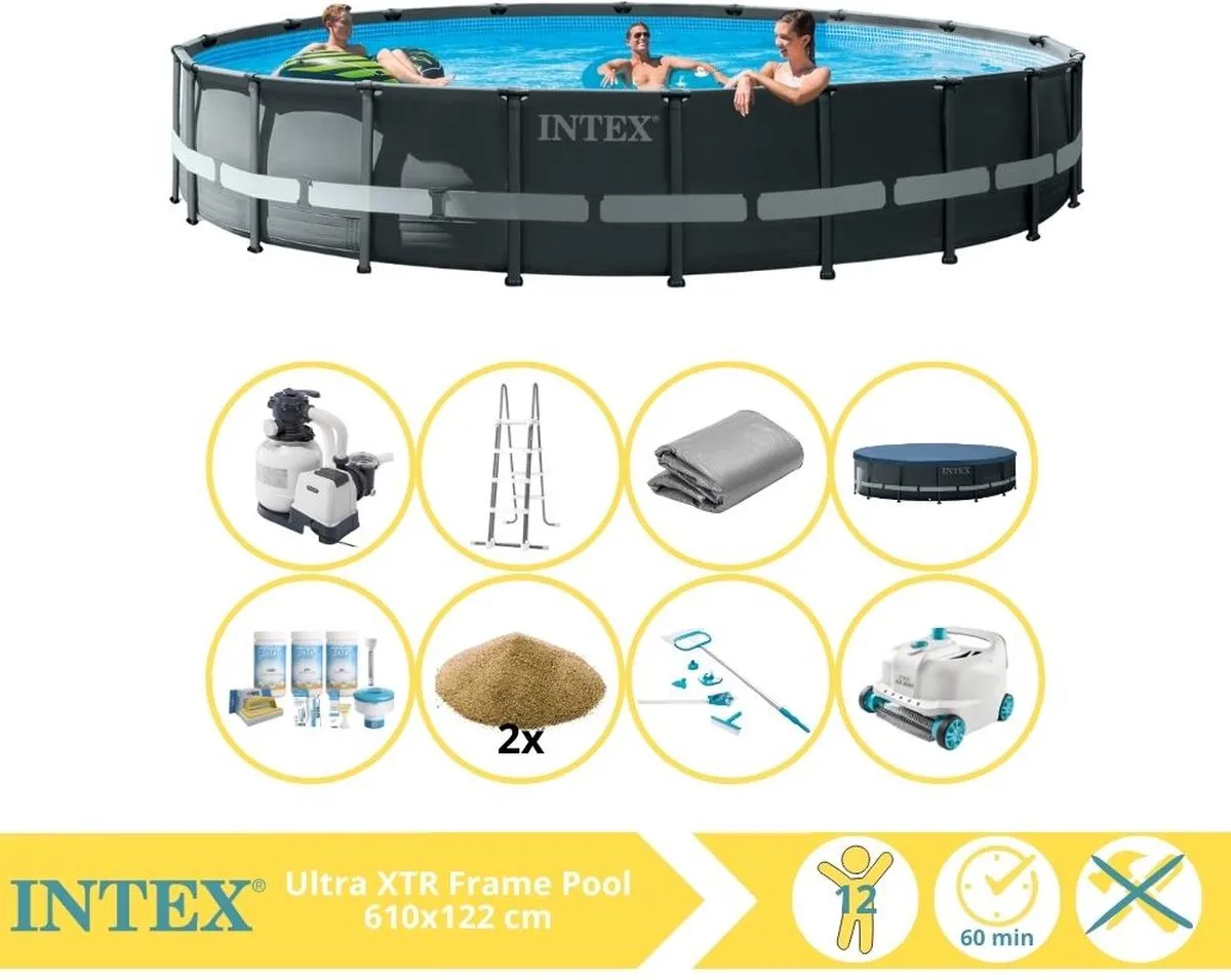 Intex Ultra XTR Frame Zwembad 610x122cm