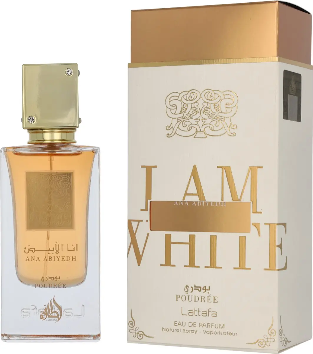 Lattafa Ana Abiyedh Poudree Eau de Parfum 60ml