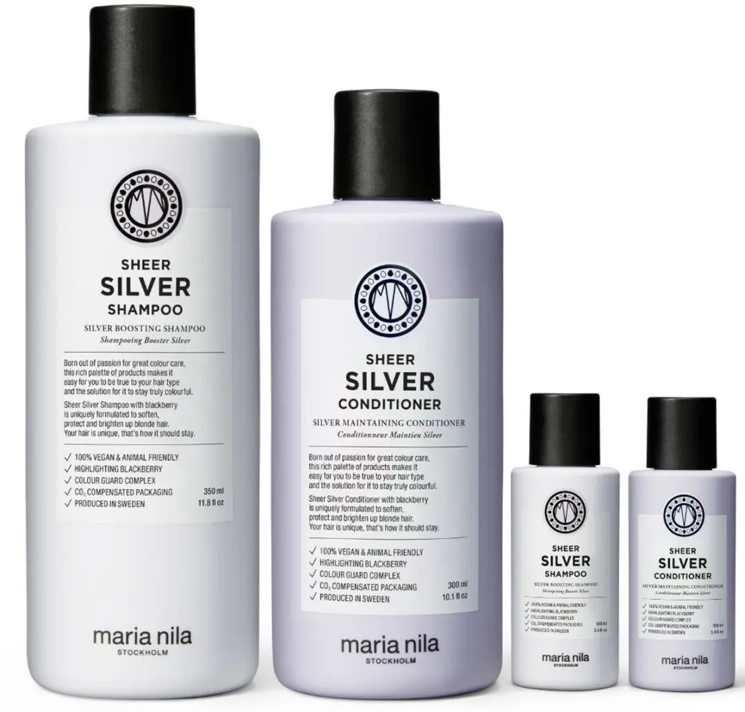 Maria Nila Sheer Silver Set