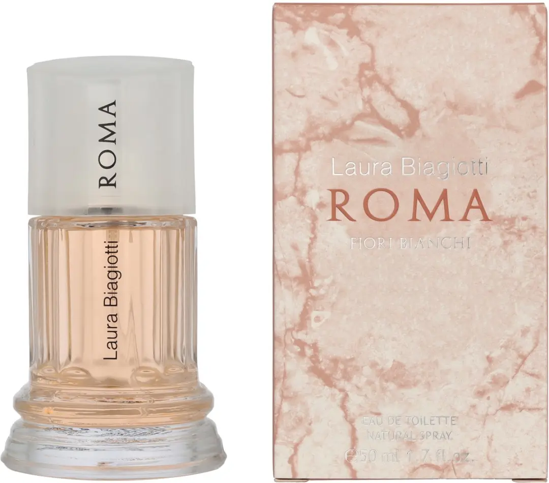 Laura Biagiotti Roma Fiori Bianchi Eau de Toilette 50ml