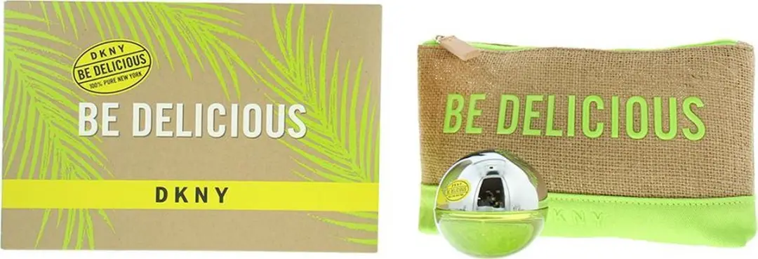DKNY Be Delicious Parfumset 30ml + Pouch