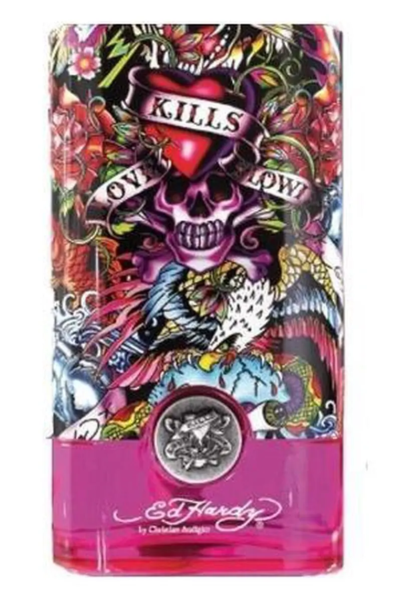 Ed Hardy Hearts & Daggers Women Eau de Parfum 100ml - afbeelding 6 van 6