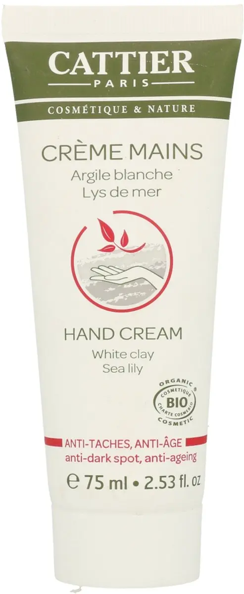 Cattier Biologische Anti-Age Handcrème 75ml