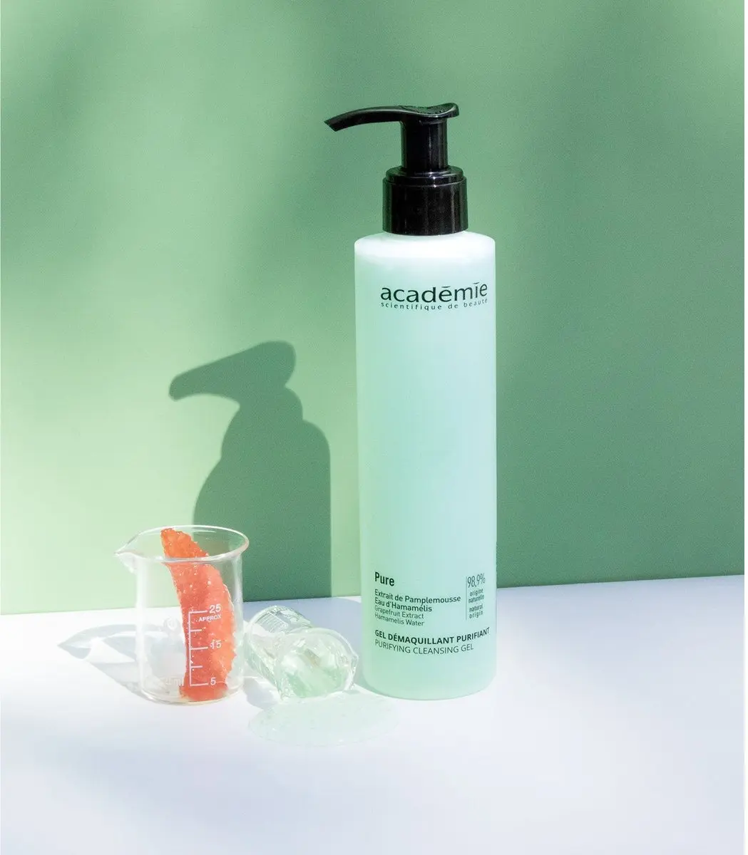 Academie Purifying Cleansing Gel 200ml - Vette Huid