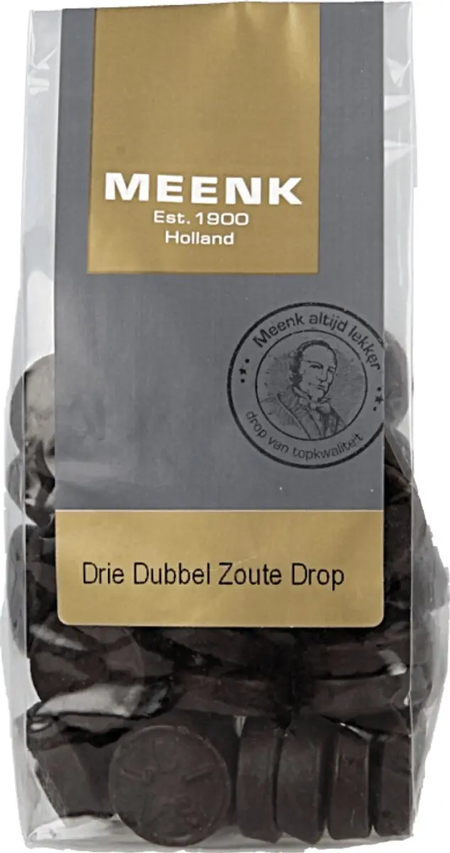 MEENK 3 Double Zoute Drop - 7 Stuks (180g)