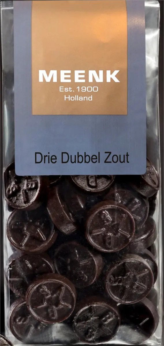 MEENK 3 Double Zoute Drop - 7 Stuks (180g)