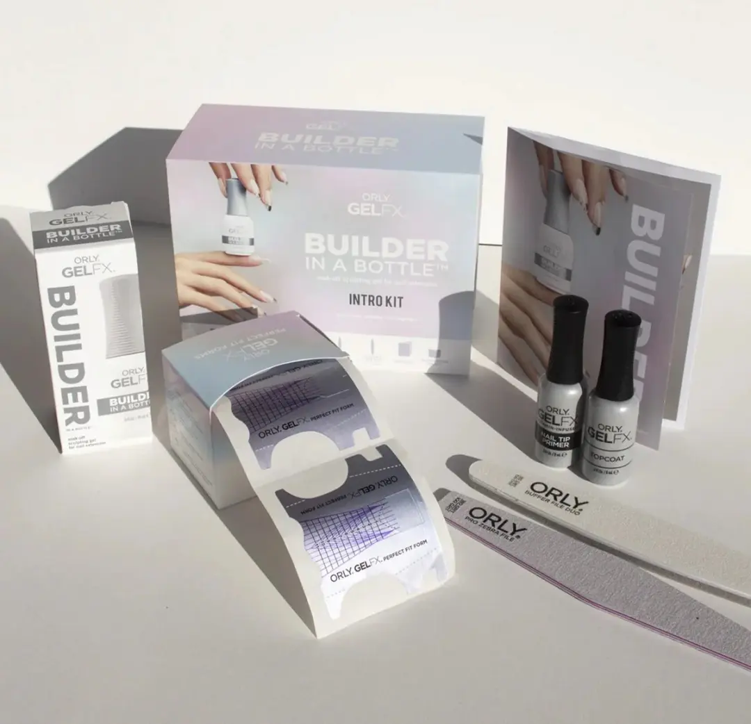Orly BIAB Builder in a Bottle Introkit - 5x18ml Transparant