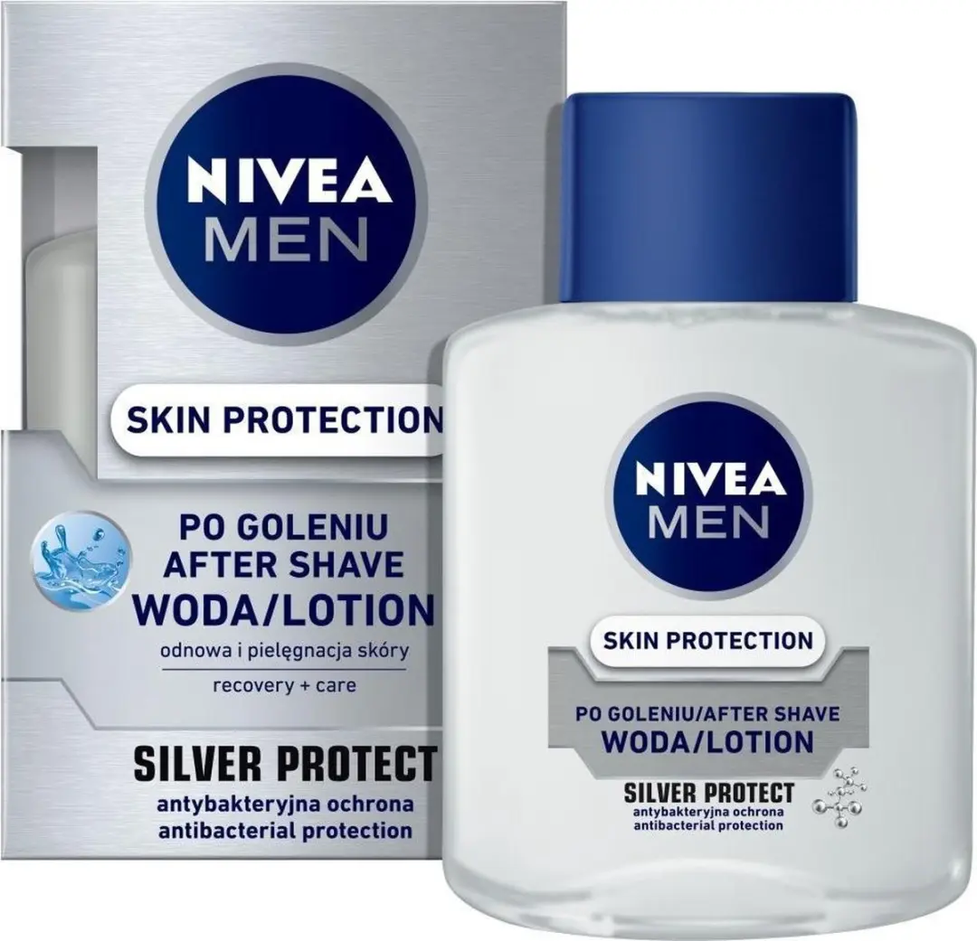 NIVEA Men Silver Protect Aftershave 100ml - Kamille