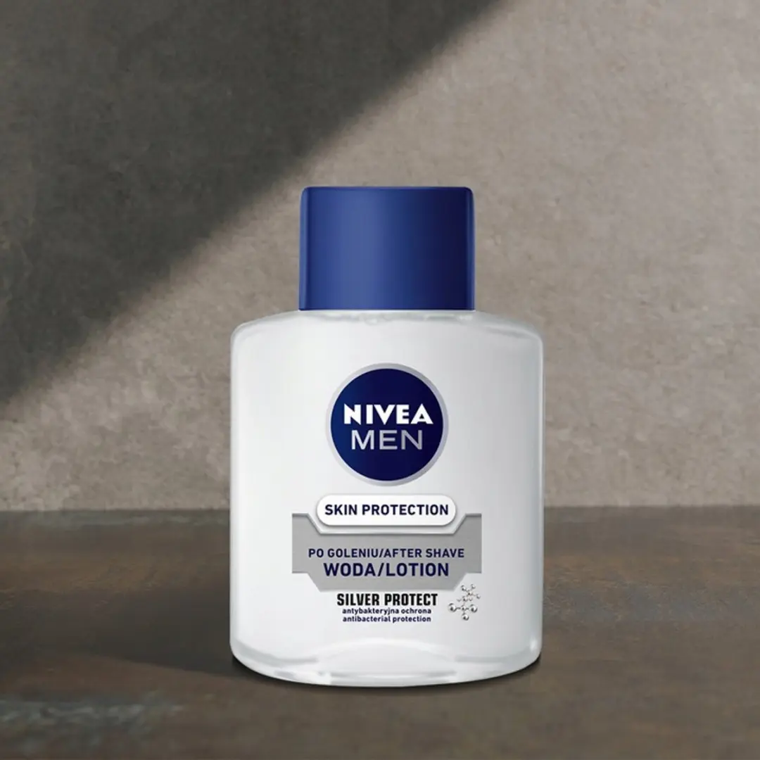 NIVEA Men Silver Protect Aftershave 100ml - Kamille