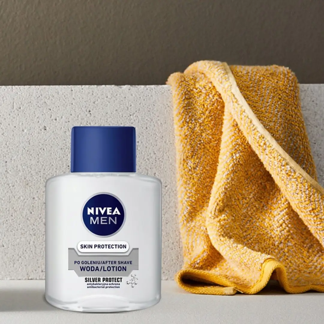 NIVEA Men Silver Protect Aftershave 100ml - Kamille