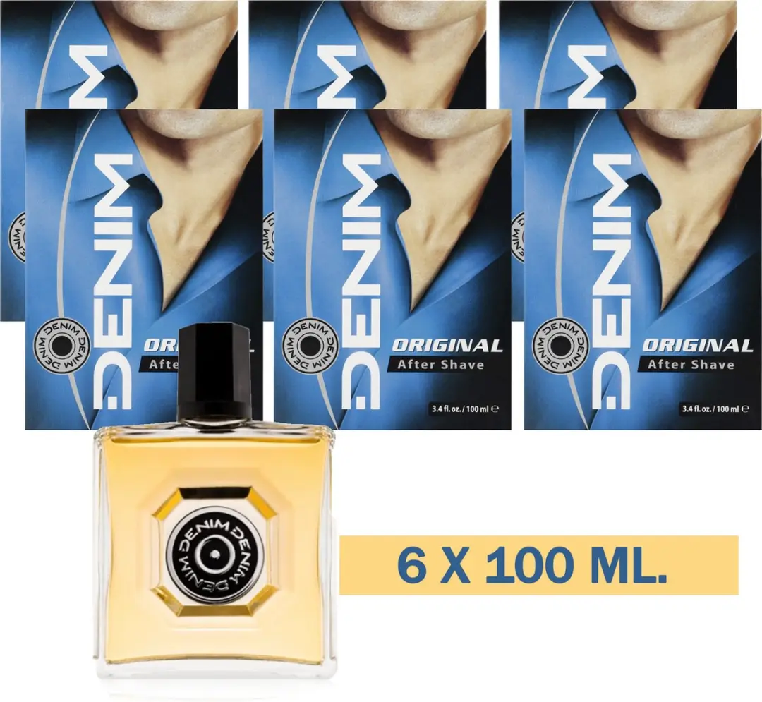 Denim Original Aftershave Lotion 6x100ml