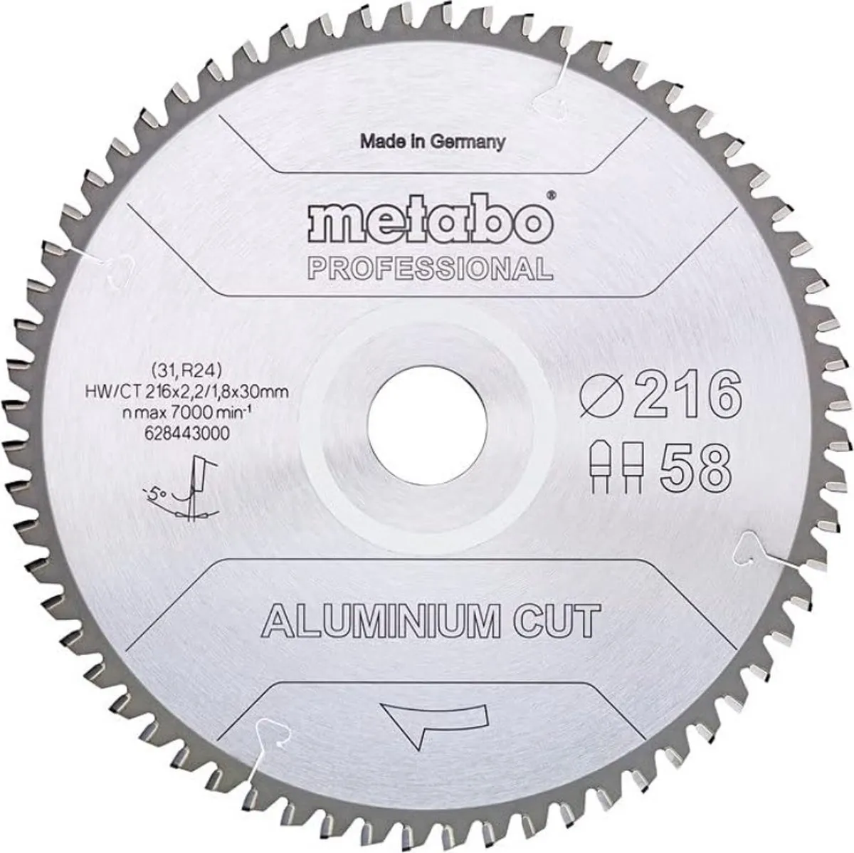 Metabo ALUMINIUM CUT PROFESSIONAL 628443000 Cirkelzaagblad