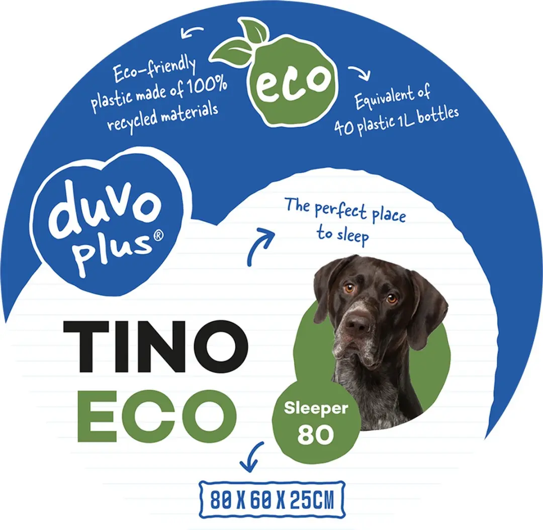 Duvo+ Sleeper Tino Eco - Zwart L