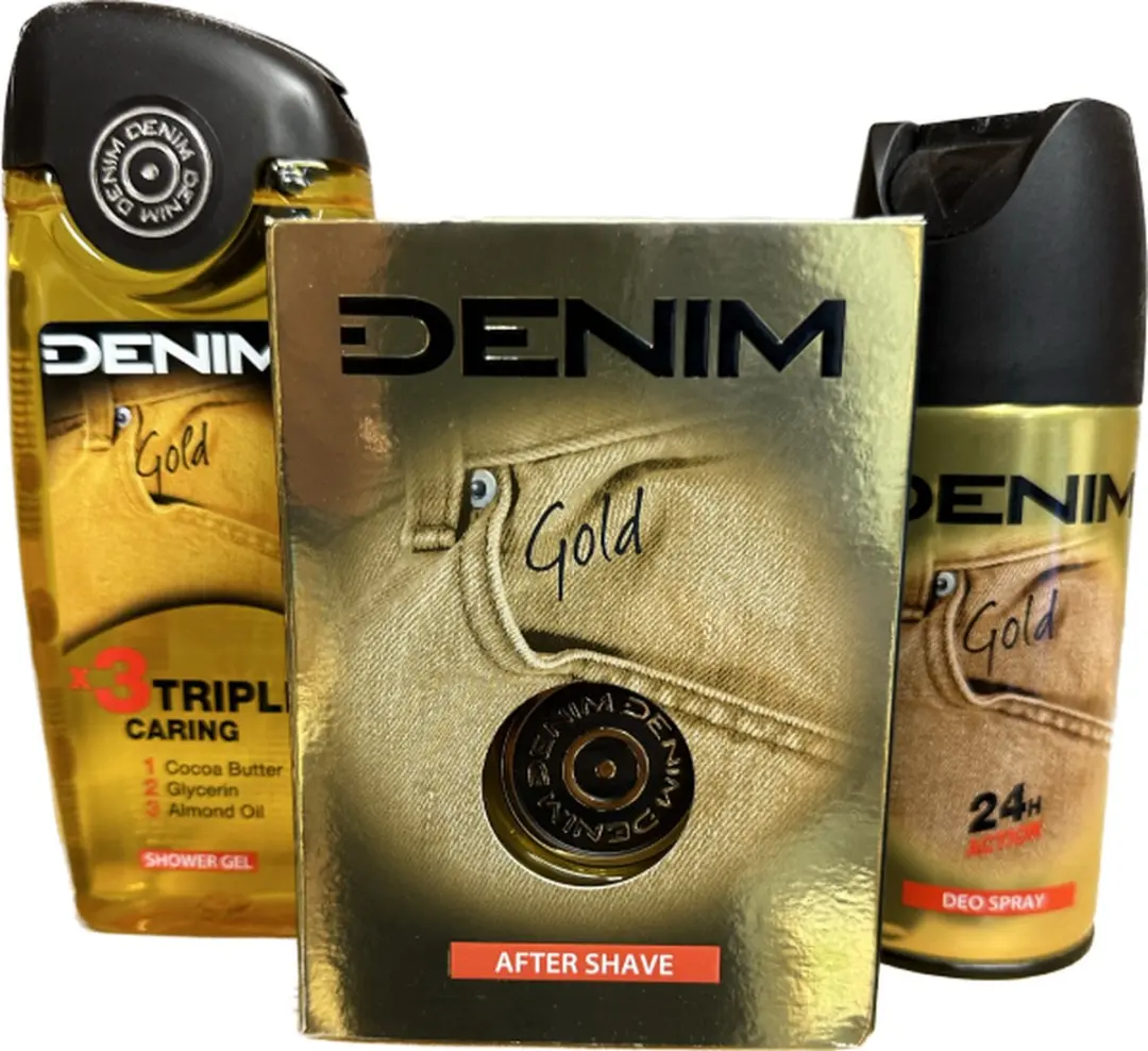 Denim Gold Set