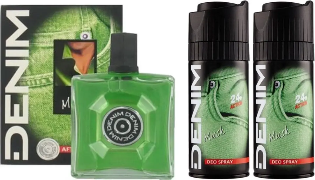 Denim Musk After Shave & Deo Spray Set