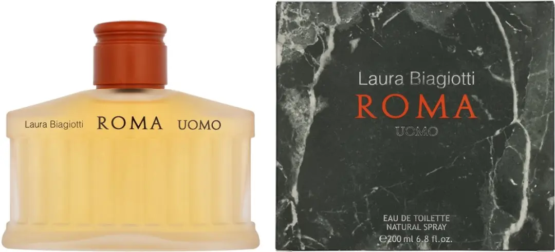 Laura Biagiotti Roma Uomo Houtachtige Eau de Toilette 200ml
