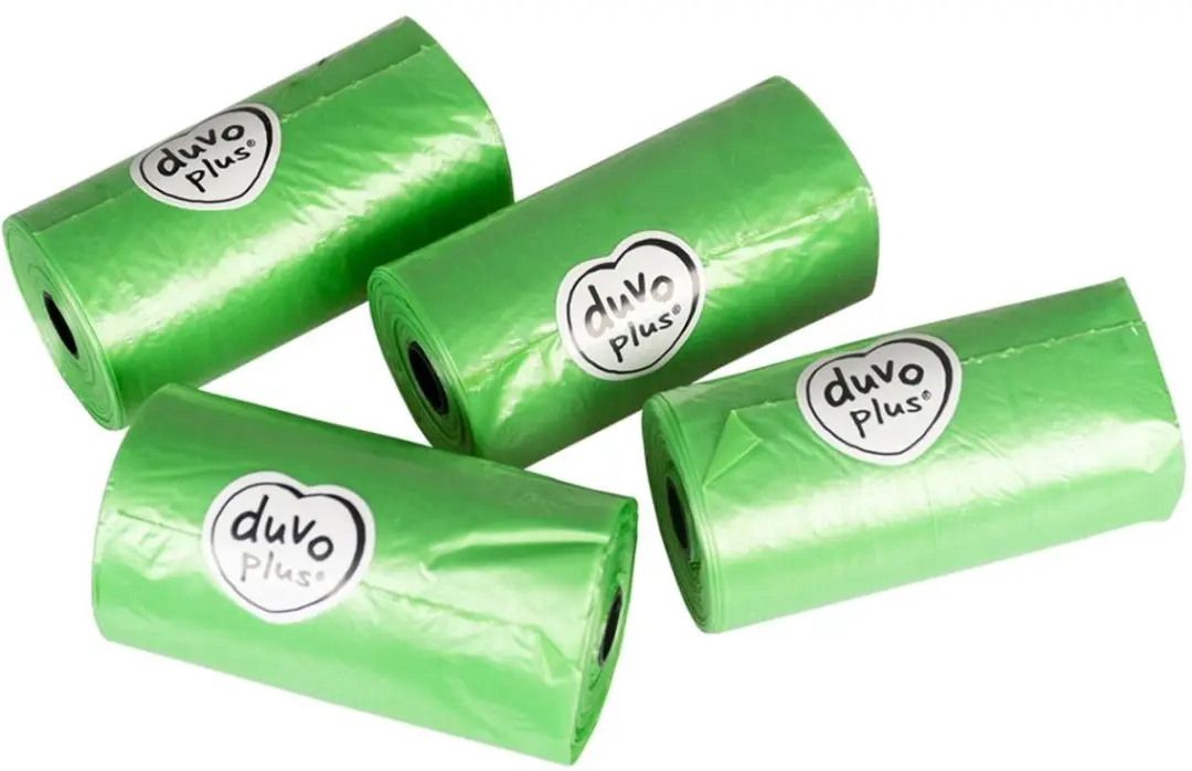 Duvo+ Poepzakjes Eco Bio Afbreekbaar Groen 1000 Stuks