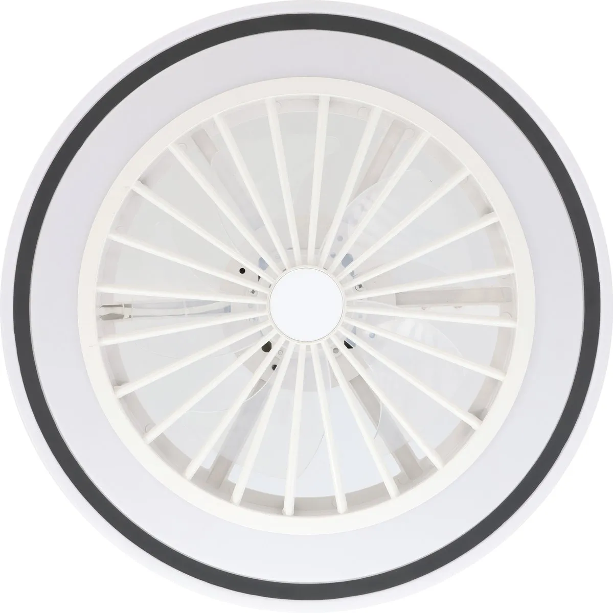 Eglo Almeria Plafondventilator 48cm - Wit/Zwart