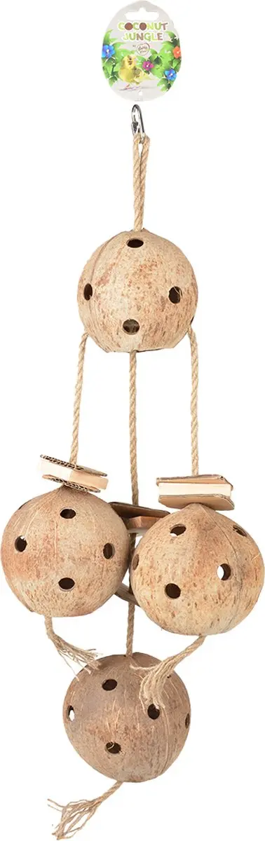 DuvoPlus Coconut Jungle Speelgoed Vogel - 72,5x25x12cm