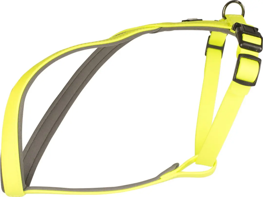 Duvo South Harnas PVC 65-80cm Neon Geel