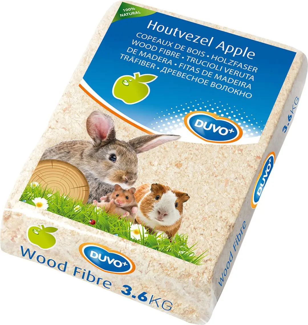 Duvo Houtvezel Appel 3,6 kg