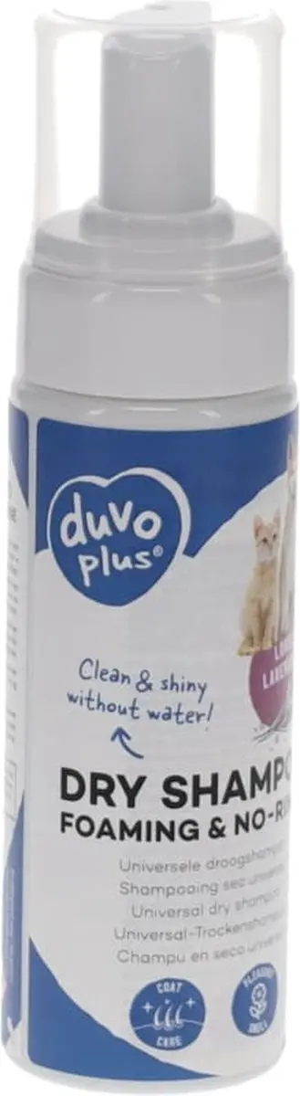 Duvo+ Droogshampoo Hond & Kat Lavendel 150ml
