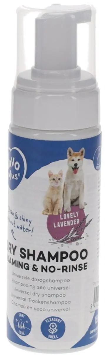 Duvo+ Droogshampoo Hond & Kat Lavendel 150ml